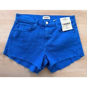 L’ agence Audrey Royal / Dark Blue Mid-Rise Jean Shorts 27